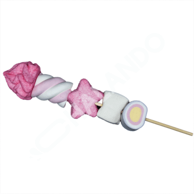Spiedino marshmallow Rosa