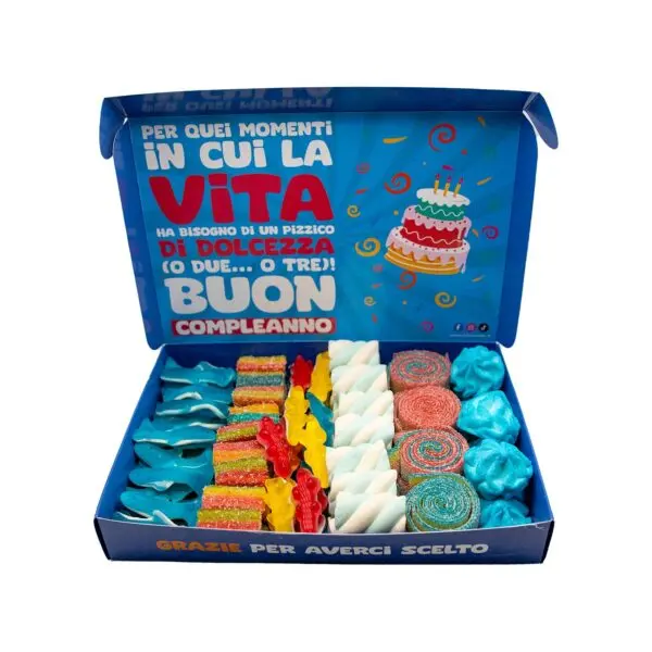 Birthday Box blu
