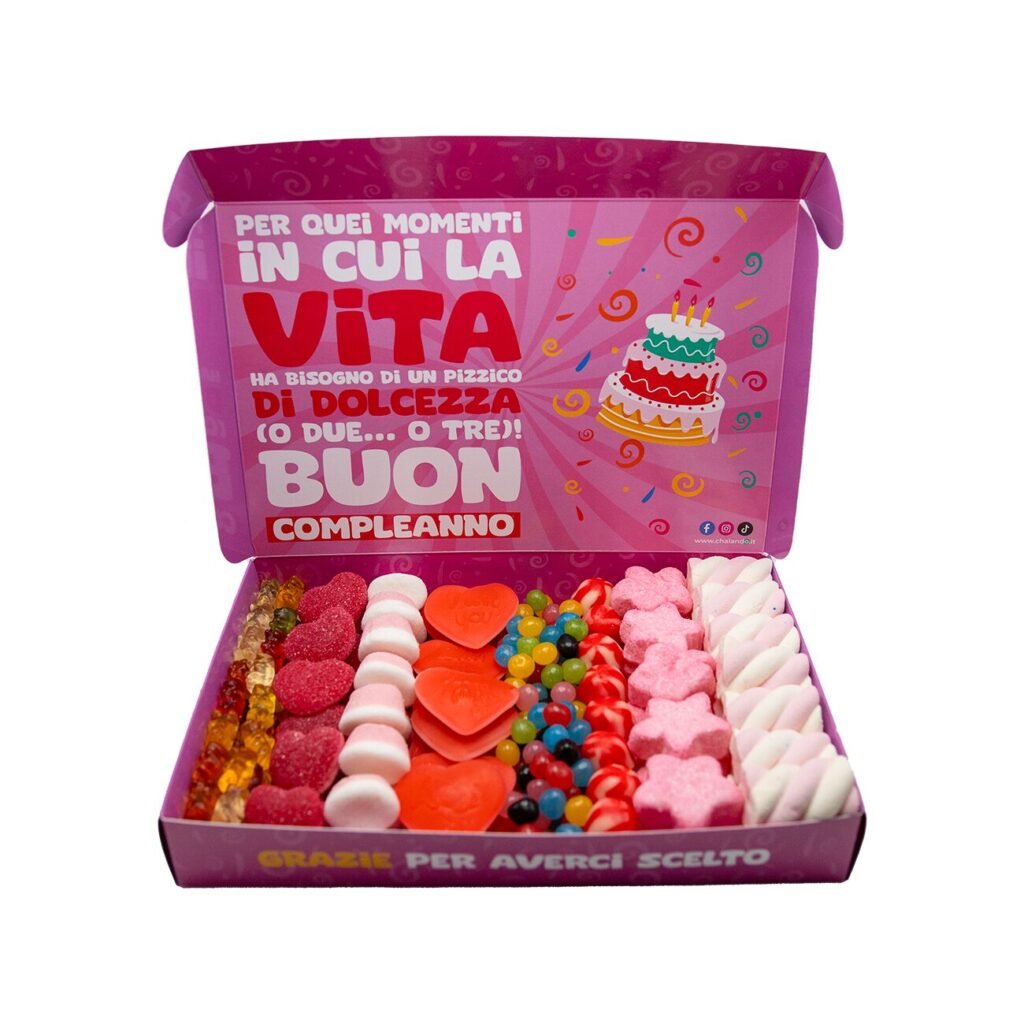 Birthday Box rosa