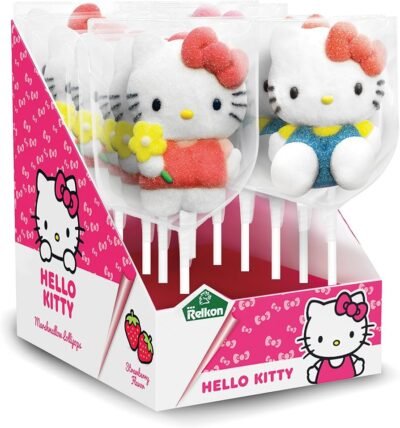Hello Kitty Marshmallow Lollipops