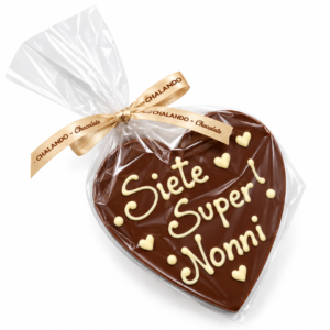 Cuore di cioccolato artigianale - immagine 2
