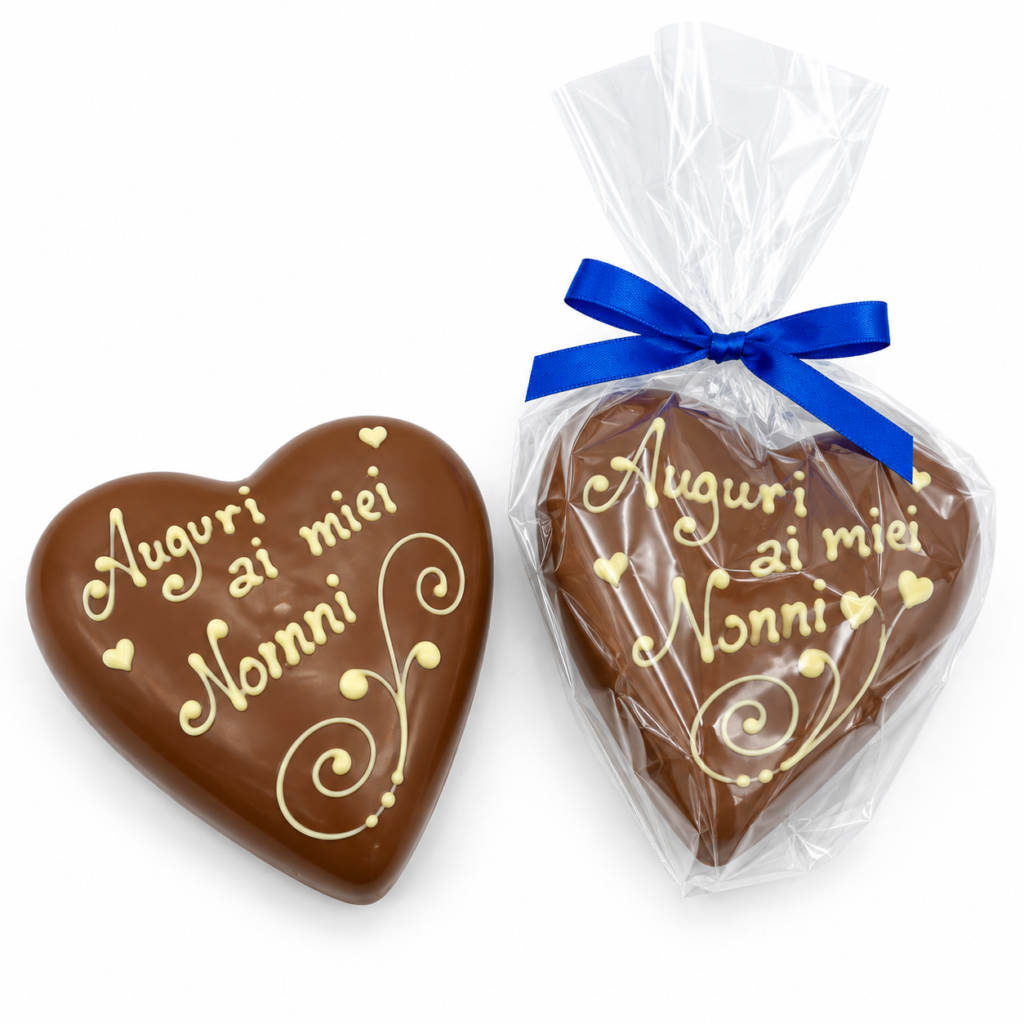 Cuore maxi di cioccolato artigianale