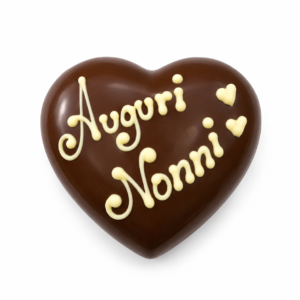 Cuoricino di cioccolato artigianale - immagine 1